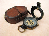 Rare Verner's Pattern MK VI marching compass by E.R. Watts, dated 1913.